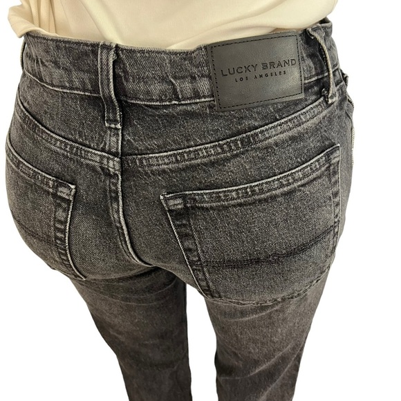 Lucky Brand Mid Rise Boyfriend Sienna Jeans Black - Picture 7 of 9